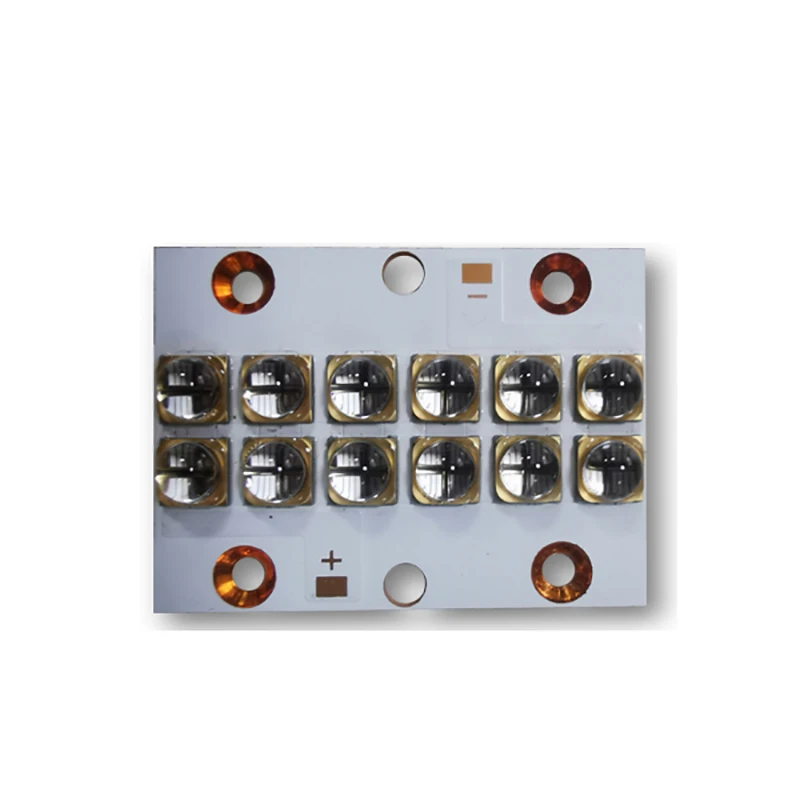 UV LED 120W Module 365nm 385nm 395nm 405nm Drying Offset Ink Printing Ultraviolet Curing Light Source 6565 10W Chips