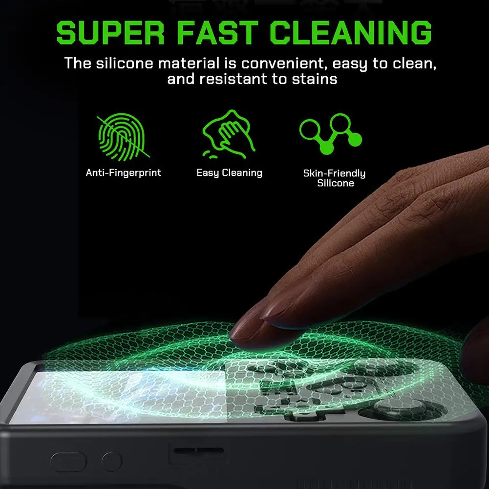 Premium Silicone Protective Case for Handheld Game Console – Anti-Scratch Soft Shell Storage Box