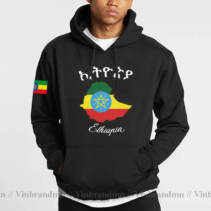 

Trending Ethiopia Map Sweatshirt & Hoodies Ethiopia of Judah Family Hoodie Streetwear Adult Patriot Autumn Fleece Pocket Hoody