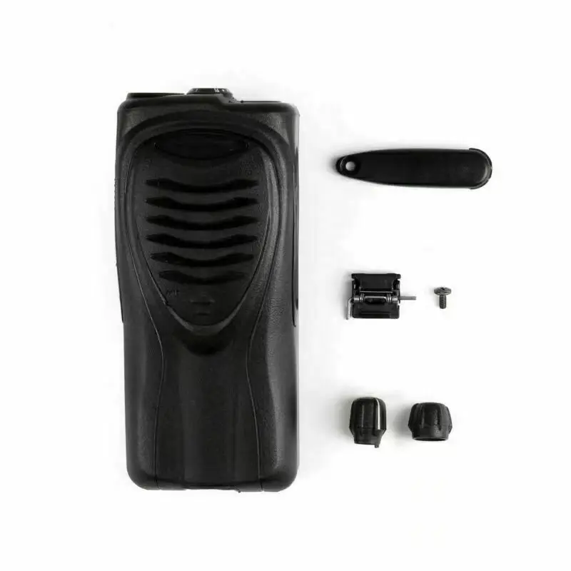 Durable Two-Way Radio Front Housing Shell with Knobs and Dust Cover