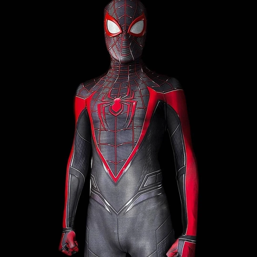 

PS5 ULTIMATE MILES INSOMNIAC Spiderman Cosplay Costume 3D Spandex Disfraces Para Bodysuit Zentai Suits Spidey Halloween Costume