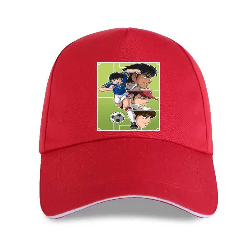 

new cap hat Unique Design Captain Tsubasa Graphic Baseball Cap Guys 100% Cotton Anime Custom Oversize
