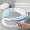 Cartoon Sheep Toilet Mat Seasonal Universal Adhesive Toilet Seat Cover Reusable Toilet Seat Cushion Bathroom Accessories 3