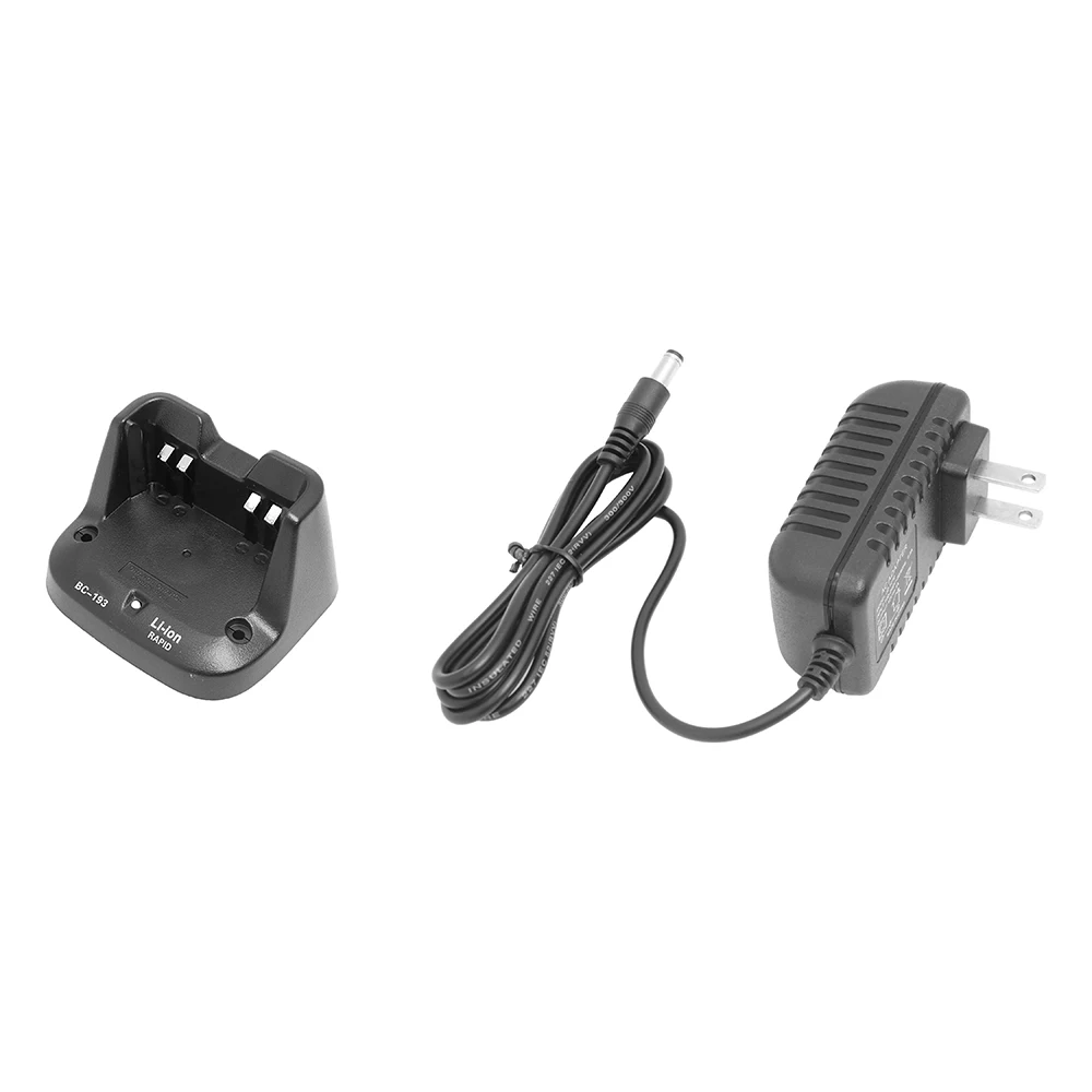 

BC193 Battery Desktop Charger For Both BP264 BP265 Battery IC-F70HD IC-S70 IC-V8E IC-V88 Walkie Talkie two way radio