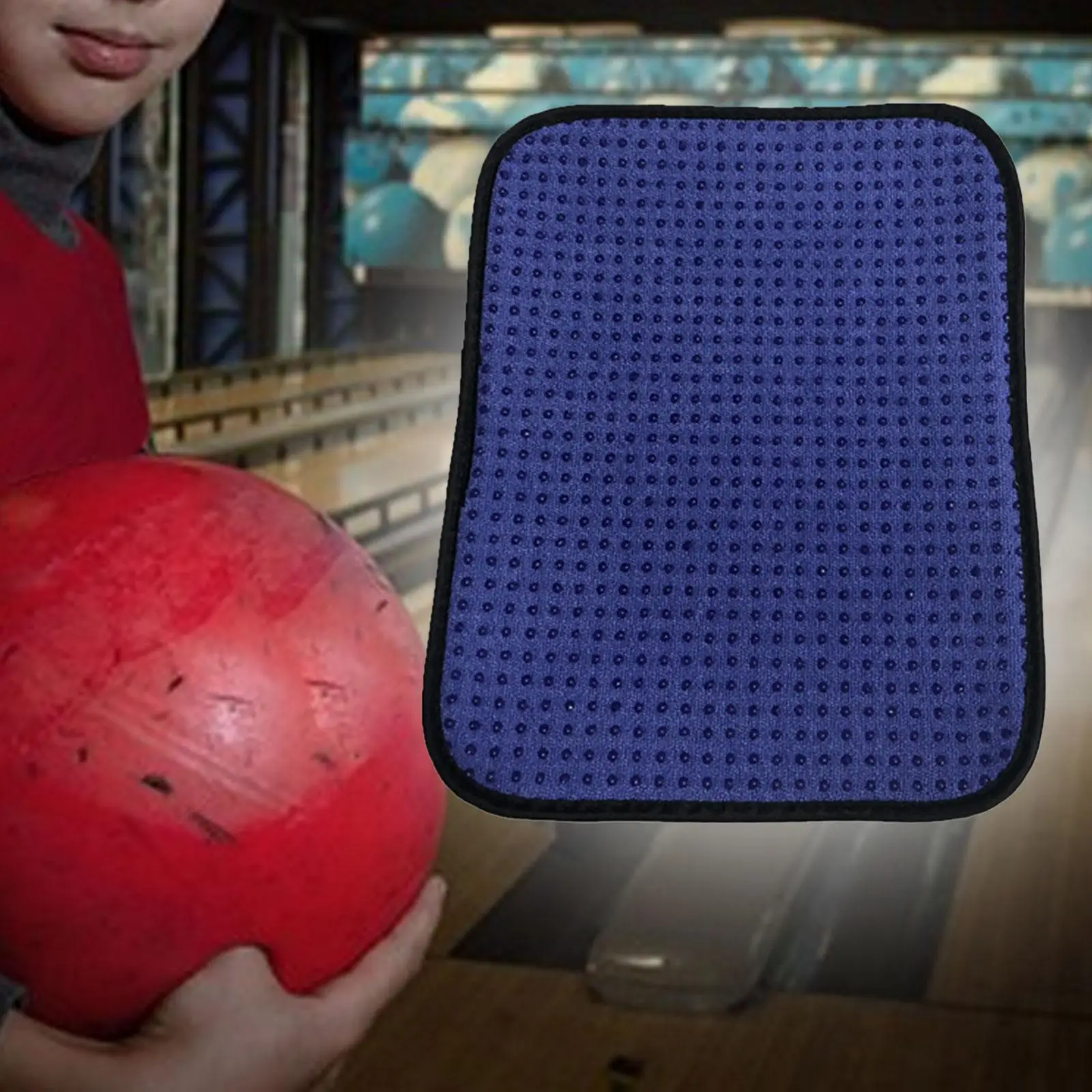 Bowling Shammy Pad Bowling Microfiber Towel Rag Microfiber Bowling Ball Towel for Cleaning Bowling Balls Alley Accessories