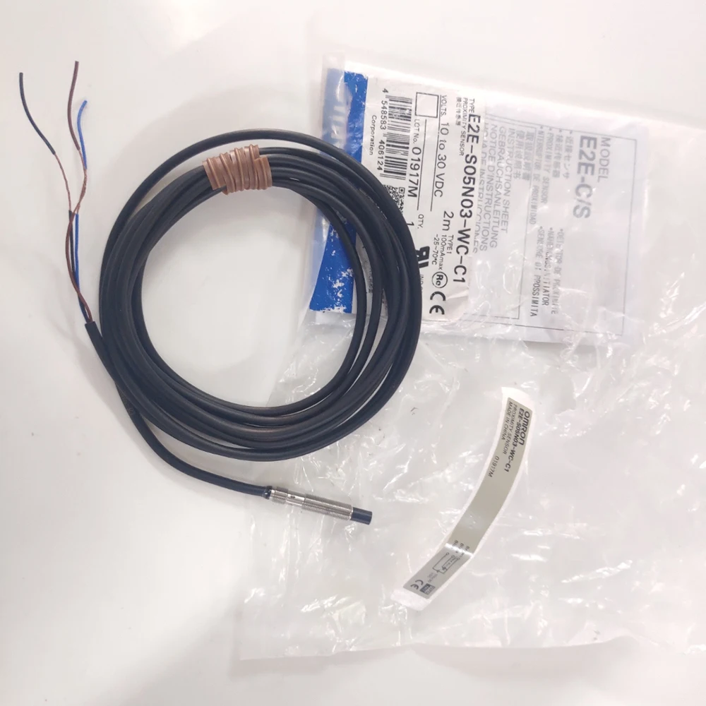 

Industrial Control Product E2E-S05N03-WC-C1 Proximity Switch Sensor NPN Normally Open High Quality Fast Ship