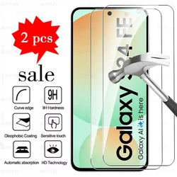 Premium Tempered Glass Screen Protector 2 - Pack - HD Clarity & Ultra - Durable - S25 FE (2 Pieces)