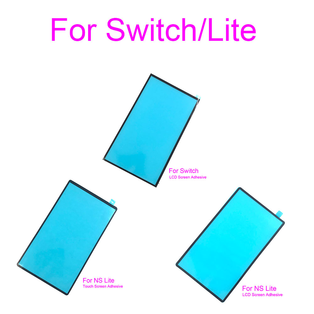 5PCS For Switch Console LCD Screen Touch Screen Dust-Proof Sponge Double-Sided Adhesive Sticker For Switch NS Lite