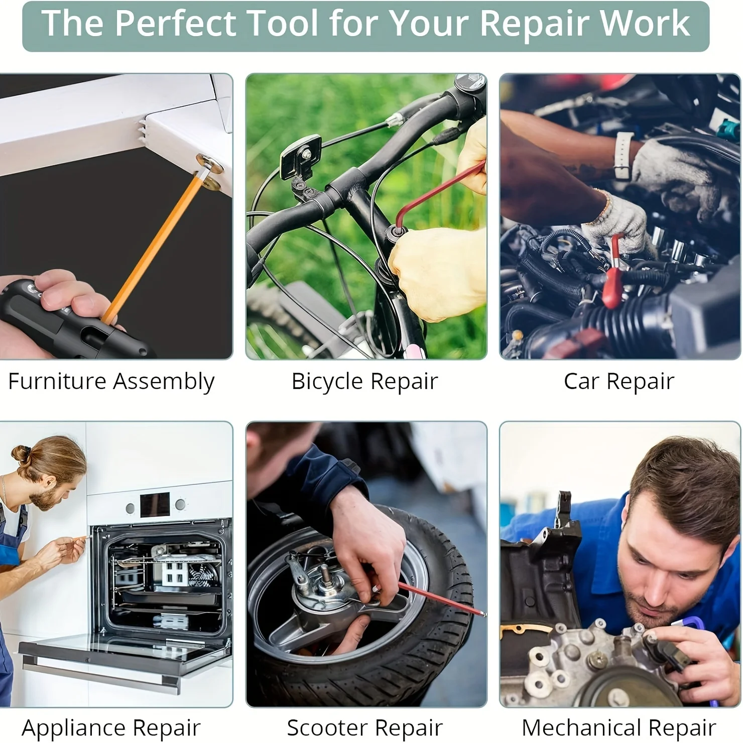 Set Chiavi Esagonali Extra Lunghe 9 Pezzi - Testa A Sfera 1.5-10 Mm, Acciaio CRV - Foto 10