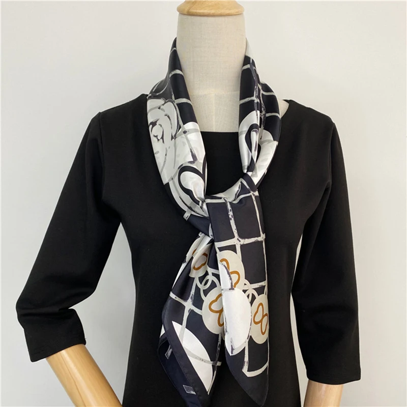 

Шарф Атласный Женский, 88 х88 см, 12 мм, из 100% шелка тутового шелкопряда