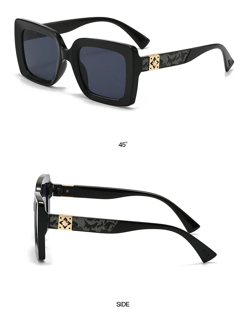 2024 neue Mode Sonnenbrille Sonnenschutz Sonnenschutz All-Match High-End-Stil Sonnenbrille – Detail 11