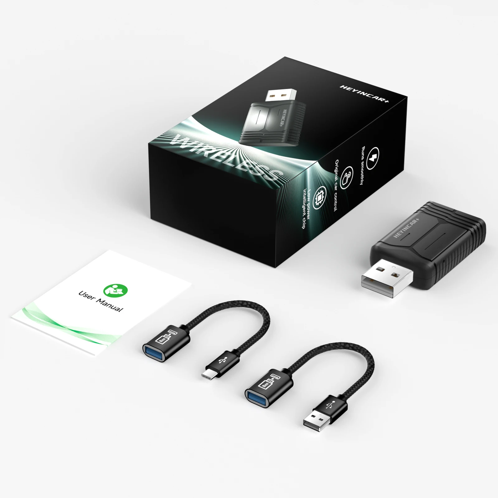 HEYINCAR - ȵ̵  ڽ,  ī÷ , 2  1 ÷  ÷, 2.4G  5.8Ghz WiFi BT ڵ , 2024 ǰ