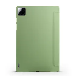 Smart Folio Soft TPU Stand Cover for Poco Pad X1 11.2 (Mint green)