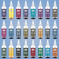 24 Colors 2g Fabric DIY Tie Dye Powder Color Change Free Refurbishment Color Dye For Fabric Clothes Suit Dye Fabric Decorating