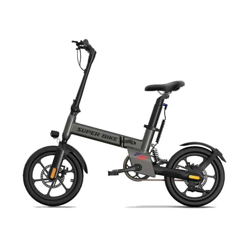 

European 16 Inch 42V 350W 10AH Smart Electric Adult Assist Bike Lithium Battery Portable Super Light Foldable