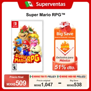 Super Mario RPG Супер Марио ролевая игры на нинтендо switch 100% оригинальная официальная игра карточка приключения и ролевой игры 1 игрок для Switch