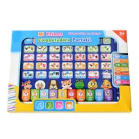 English Spanish Learning Small Laptop Toy for Kids. Boys and Girls Computer for Aphabet ABC.Numbers.Words.Spelling.Maths.Music 1
