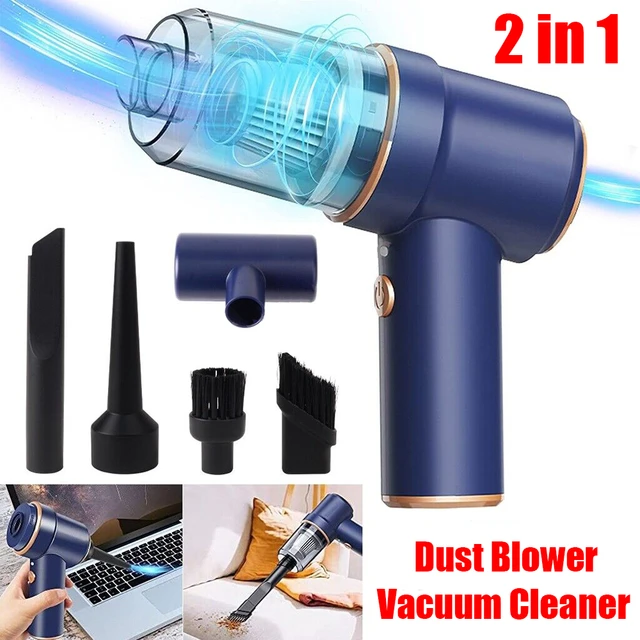 Car Detailing Vacuum 2-in-1 Cordless Car Vacuum High Power Handheld Air  Duster With Long Nozzle Lightweight Rechargeable Vacuum - AliExpress