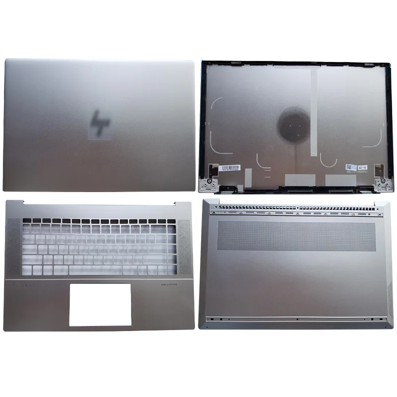 

NEW Top Back Case LCD Back Cover/Palmrest Upper Case/Bottom Case For HP ENVY 15-EP 15-EP0004TX Laptop Housing Cover Silver