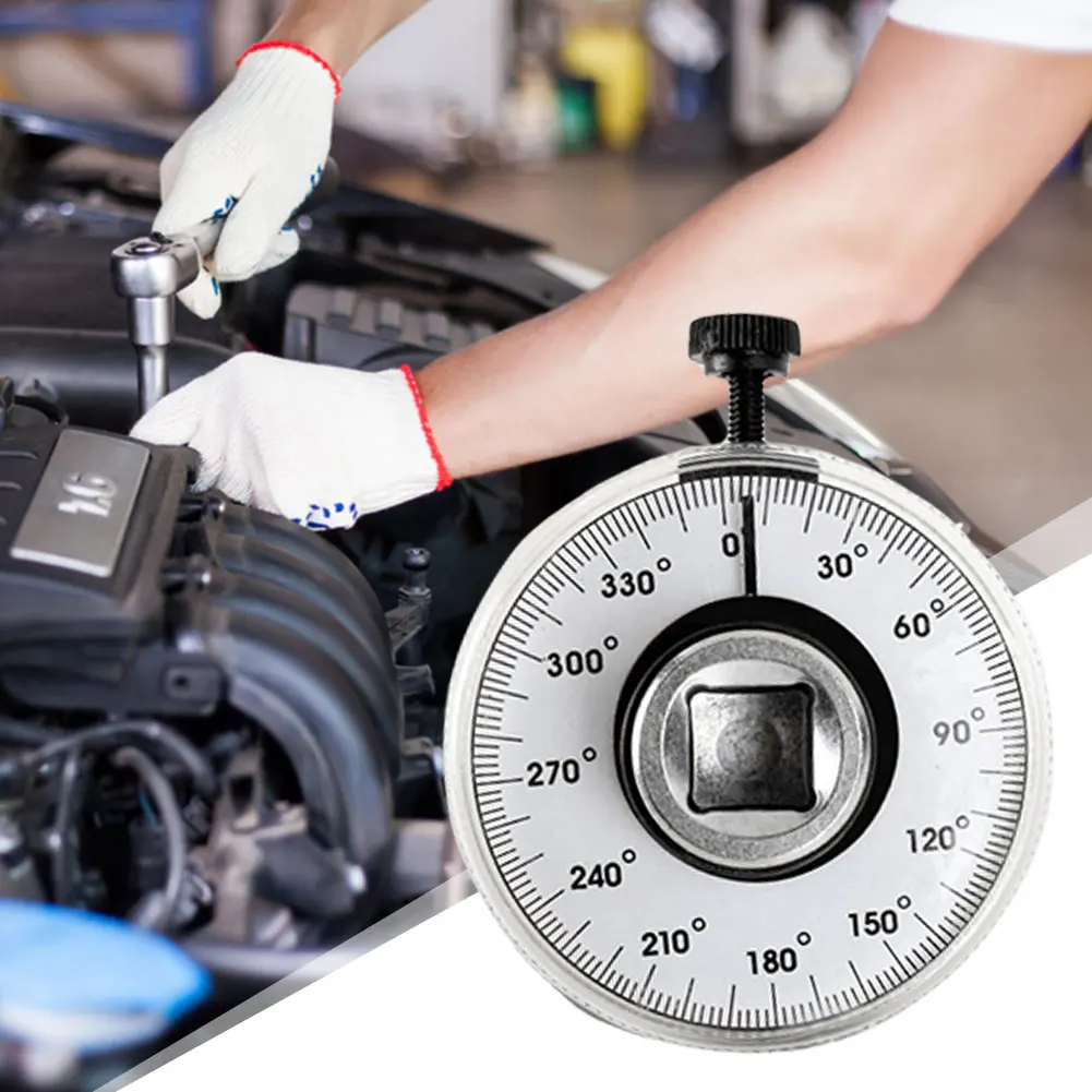 Spanner Meter for Precision-Angular Tightening Long Handle Torque Wrench Adjustable Angle Measuring Tool Automotive Hand Tool 2