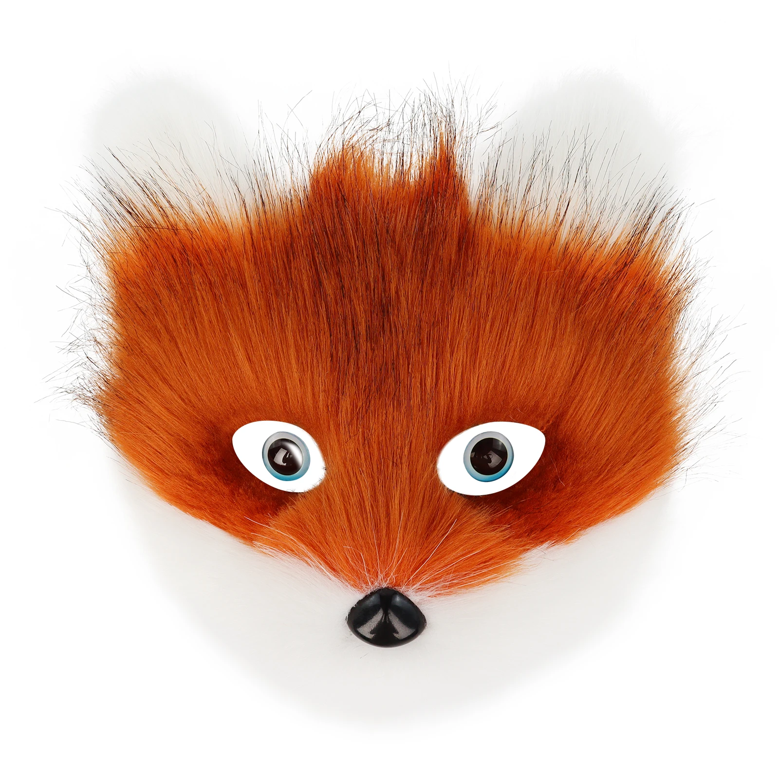 Plüschtier Fuchs Wolf Maske Plüsch Katze Halbgesichtsmasken Halloween Party Cosplay Kostüme Requisiten – Detail 5