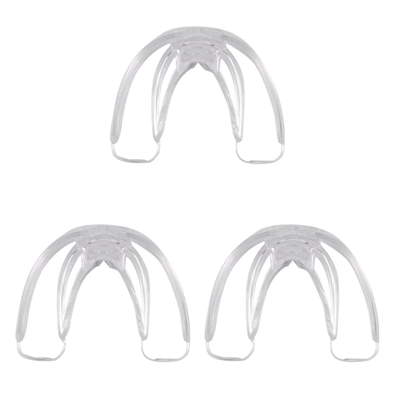 

3X Orthodontic Teeth Corrector Braces Tooth Retainer Straighten Tools Teeth Capped Transparent