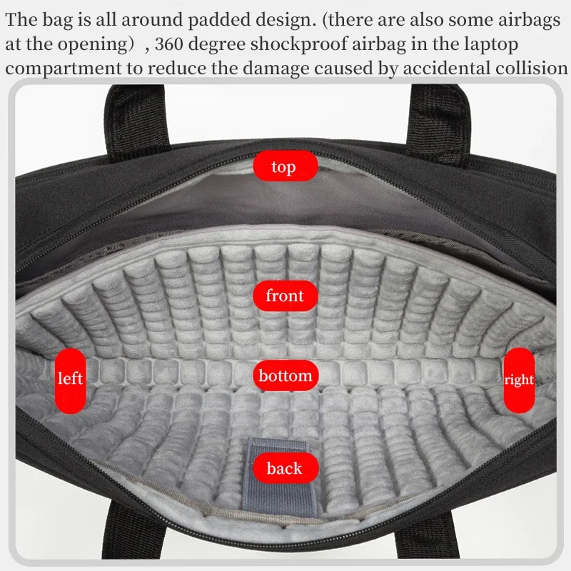 Executive Laptop Briefcase for Men - Sleek and Versatile Business Messenger Bag
