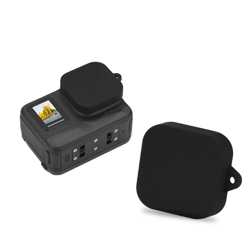Silikon-Objektivschutzhülle für Insta360 Ace Pro 2, Kamerazubehör, Objektivdeckel, Schnellverschluss, tragbar, kratzfest
