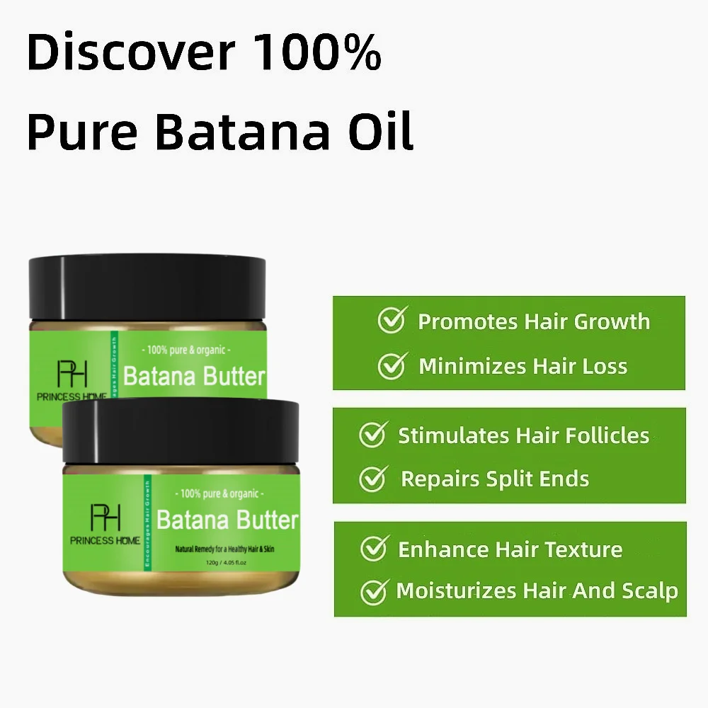 Organic Batana Oil Hair Growth Pure And Natural Batana Oil Treating Hair Loss Anti-Breakage hair growth oil