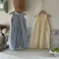 Robe coréenne pour filles, jupe en fibre, nouvelle collection été 2024, offre spéciale 4