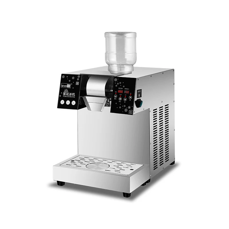 Snowflake Ice Crusher Machine Commercial 2000W 110V 220V Korea Bingsu 400Kg/24h Snow Shaver Maker Ice Crusher Machine Snowflake Ice Cream Machine