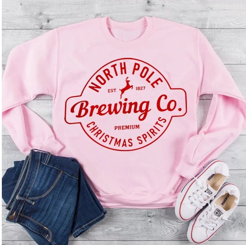 Funny Christmas Sweatshirts Sweatshirt, Merry Christmas Christmas Shirt Women Sudadera Mujer Fashion Streetwear Drop Shipping