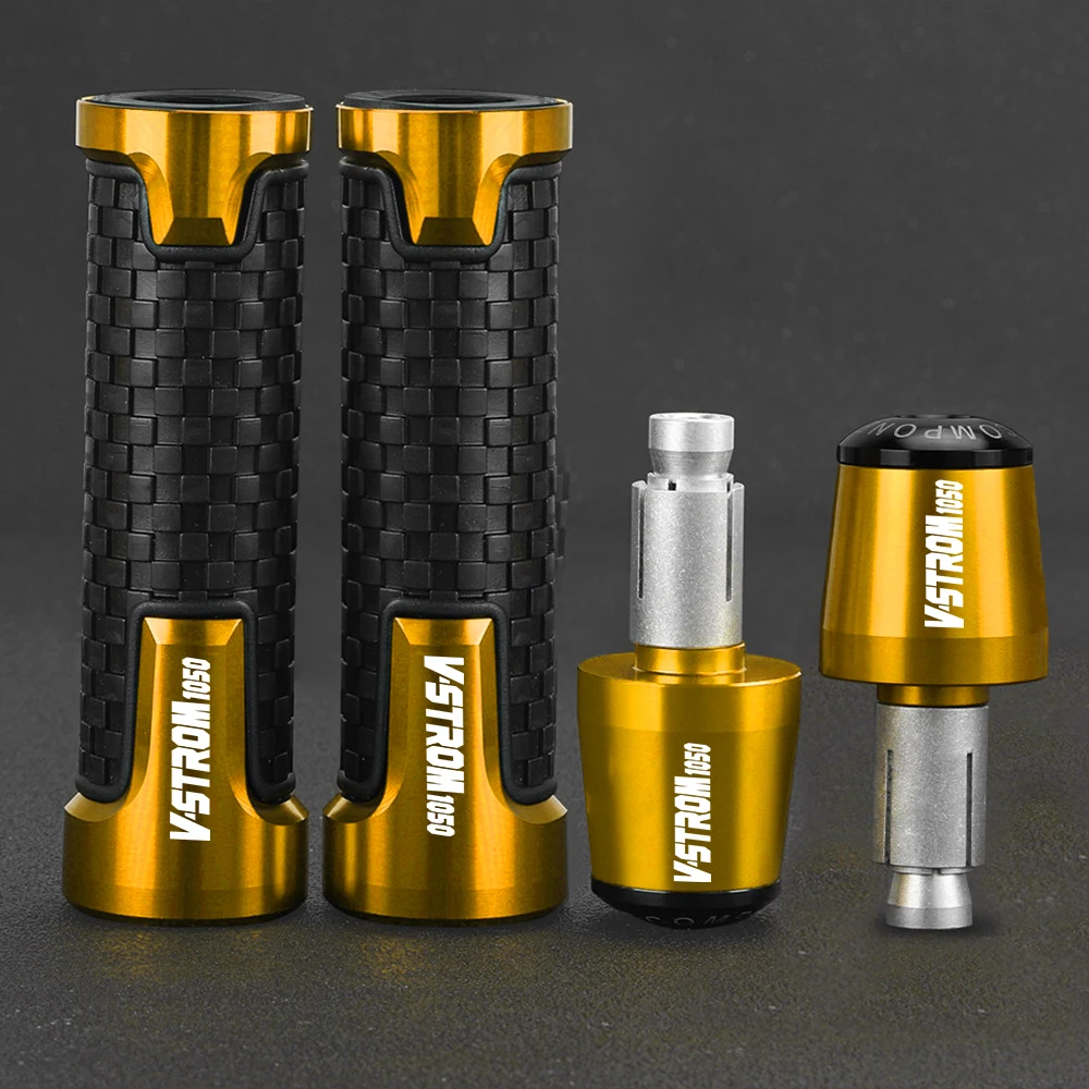 

For Suzuki V-STROM 1050 VSTROM 1050 VSTROM1050 7/8" 22mm Handlebar Grips Hand bar Cap Ends Plug Motorcycle Aluminium Accessories