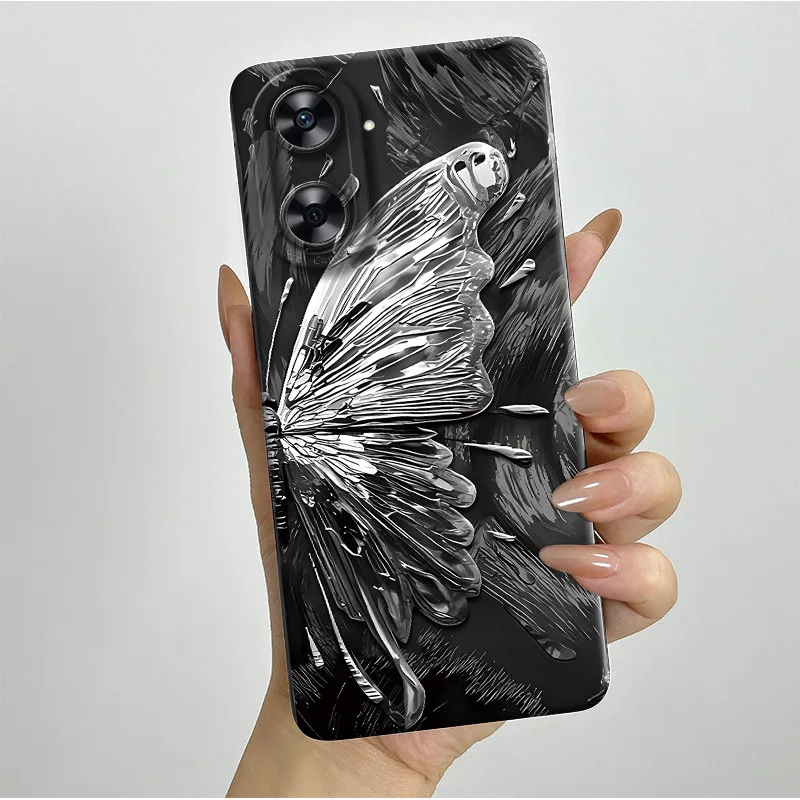 Aesthetic Flowers Silicone Soft Protective Phone Case