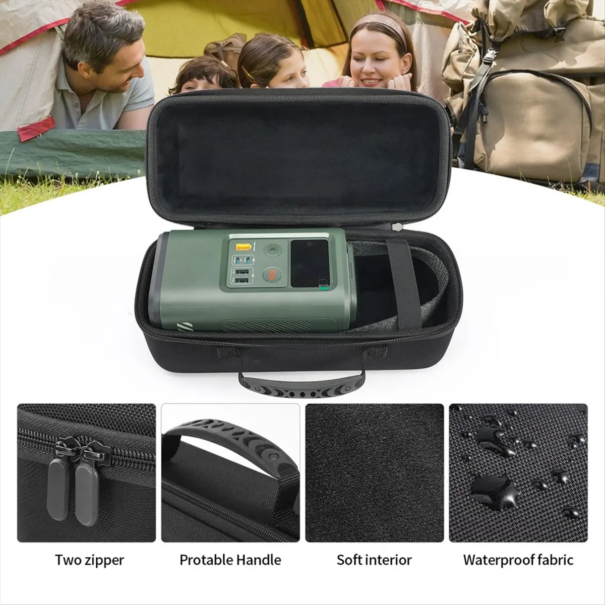 Anker 737 프라임 파워 뱅크용 T28C 하드 보관 가방 Anker 60,000mAh 파워 뱅크용 보호 여행용 케이스 휴대용 가방