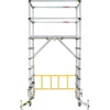 Climbing Mobile Telescopic Scaffold Aluminum  Tower Easy Move Tools 4