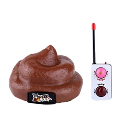 Poop Remote Control Car With 360 Rotating Moving Fart Sound Prank Toy Turd Novelty Poop Joke Gift For Adult Kids D5QA