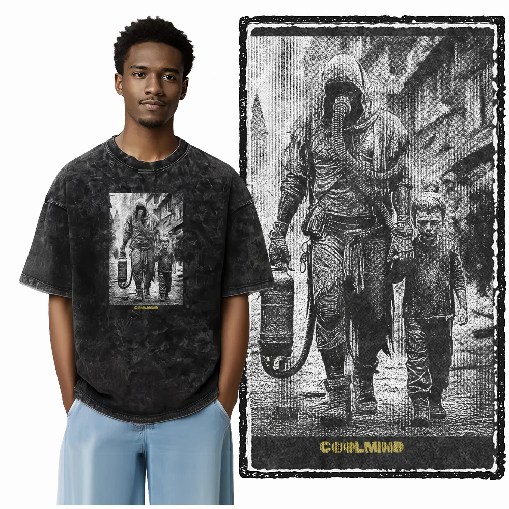 U6 100 % Baumwolle, große Größe, säuregewaschen, cooles Streetwear-Druck, Unisex-T-Shirt, Vintage, cooles Vintage-Männer-T-Shirt, cooles T-Shirt für Männer – Detail 12