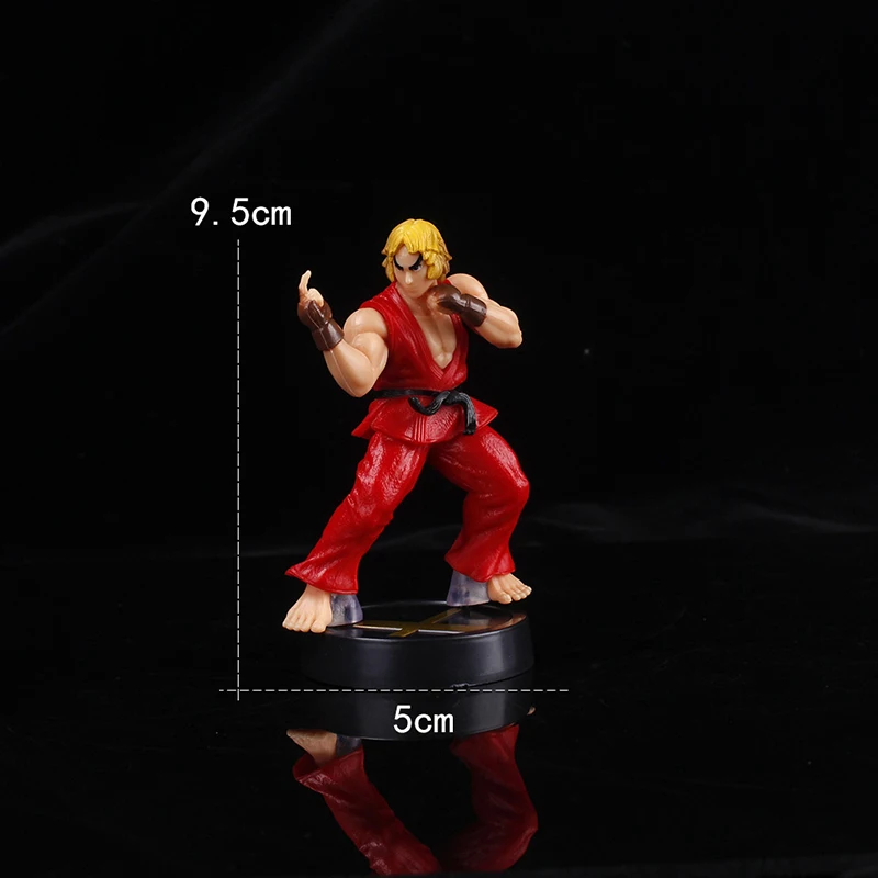 Game Street Fighter Figures Hoshi Ryu Ken Masters Action