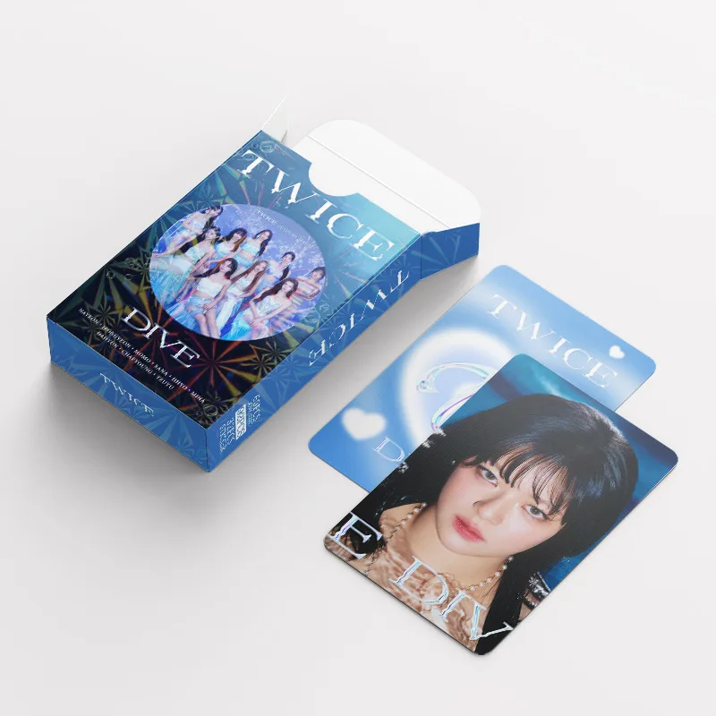 Lomo Cards 92pcs/set Kpop TWICE Lomo Cards Photo album DIVE photocards HD Photo Stickers
