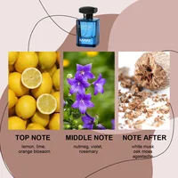 Parfum de cologne LASTAR, longue durée, deux bouteilles au total de 3,72 fl oz/110 ml, arôme fruité, ambiance datante. Cadeau de Noël. 2