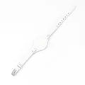 White Steei Clasp
