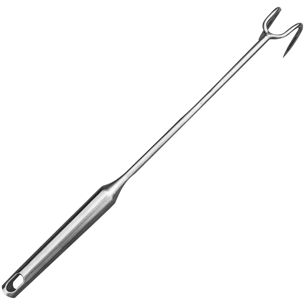

Meat Hook Flipperturner Pigtail Bbq Poultry Turning Butcher Tool Bacon Cooking Meat Fork And Lamb Chop Fork Bakery Accessories