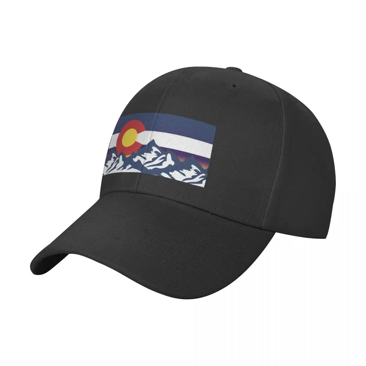 

COLORADO FLAG CAP HATS Baseball Cap Hat Man Luxury Visor summer hat For Men Women's