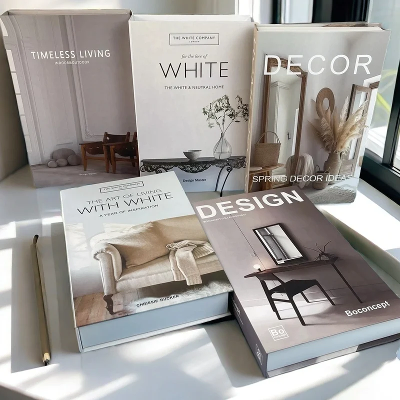 Luxury Fake Decorative Book Box 4