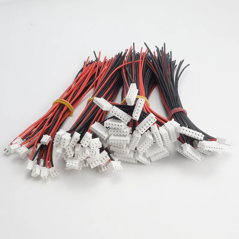 5pcs/lot 1S 2S 3S 4S 5S 6S 7S 8S Lipo Battery Balance Charger 30cm Cable Imax B6 Connector Plug Cable Aviation Model PARTS