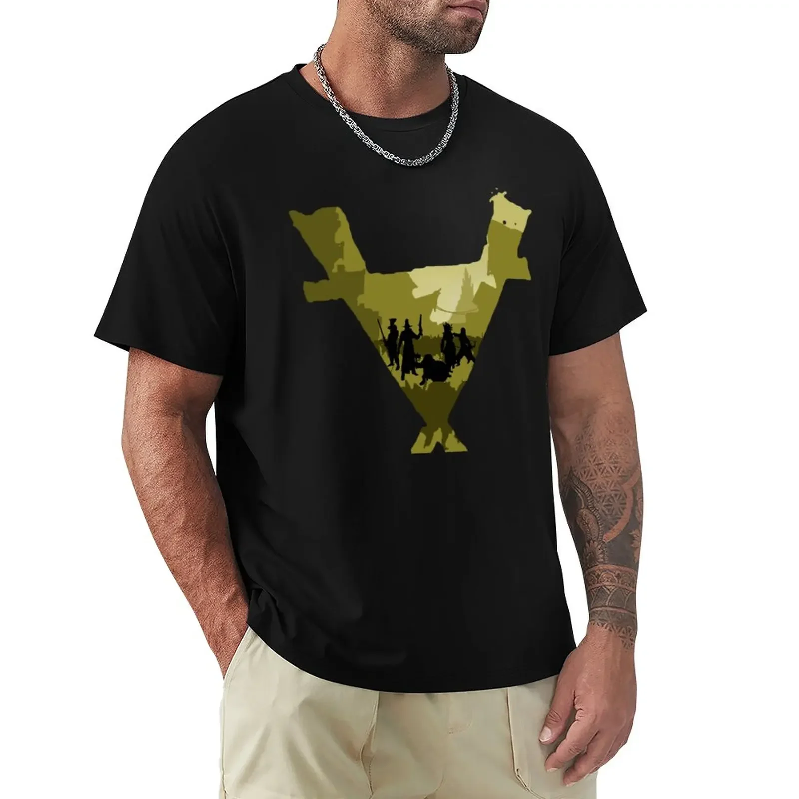 

Vermintide Last Stand Silhouette T-Shirt tees graphics summer top mens funny t shirts