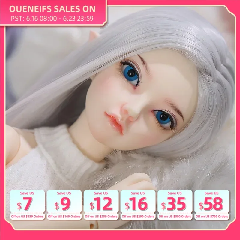 

Шарнирная кукла Fairyland Minifee Siean elf, полный комплект, 1/4