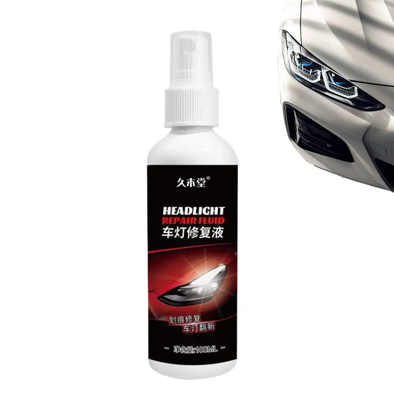 

100ml Headlight Restoration Liquid Fluid Headlight Renewal Polish durable Scratch Restoring Fluid Lens Polisher for cars suv rv