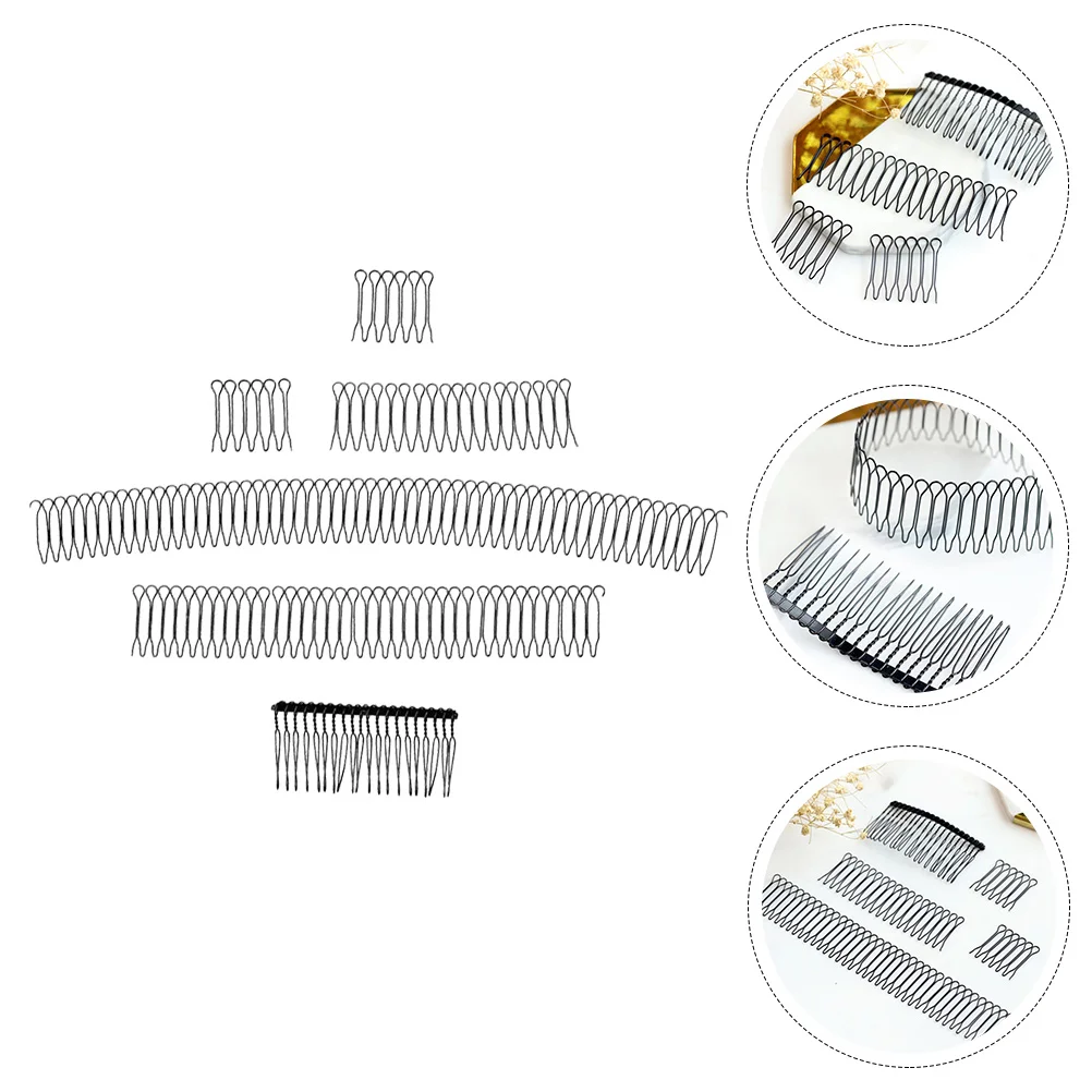 Broken Hair Clip Hair Finishing Fixer U Shape Hair Clip Invisible Comb Hair Curler Broken Hair Bang Hairpin Hair Accessory